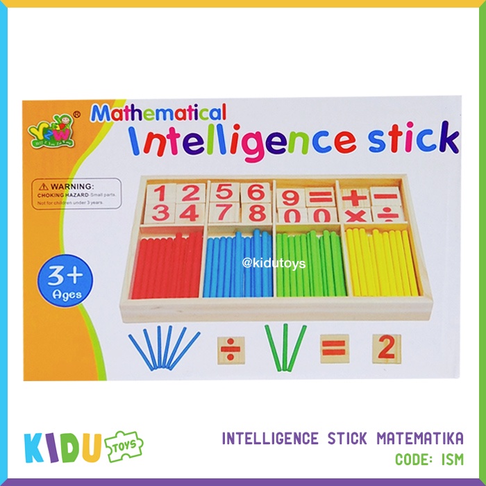 Intelligence Stick Mainan Edukasi Berhitung Matematika Anak Intelligence Stick Matematika Educational Toys Kidu Toys