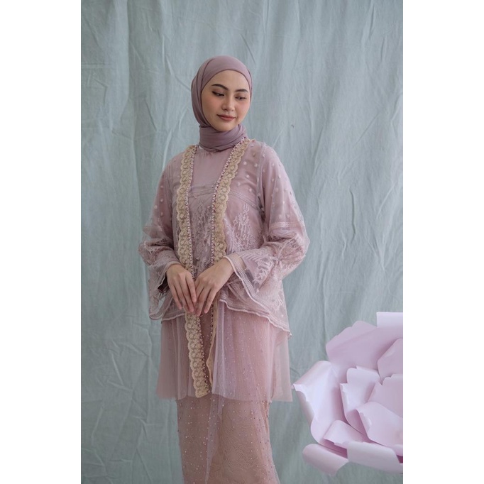 JALEELA - DARIA TOP  (ATASAN ONLY) - (INNER INCLUDED) (KEBAYA KONDANGAN / MODERN / LAMARAN / WISUDA)