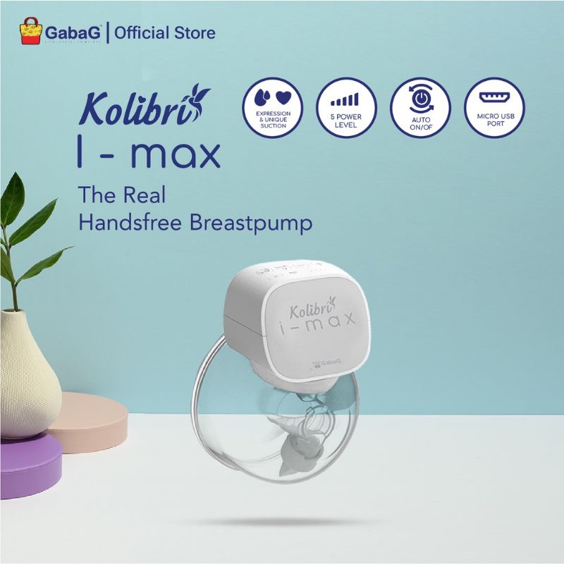 Gabag - Handsfree Breastpump - Kolibri I Max Breastpump