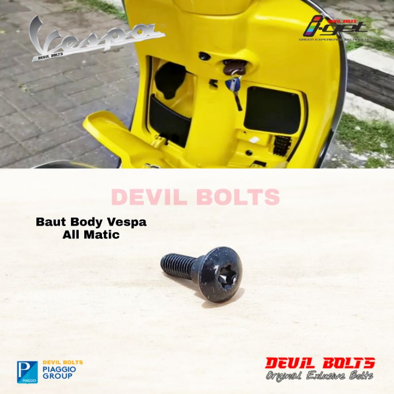 Baut Vespa Screw Vespa Matic Baut Body Vespa