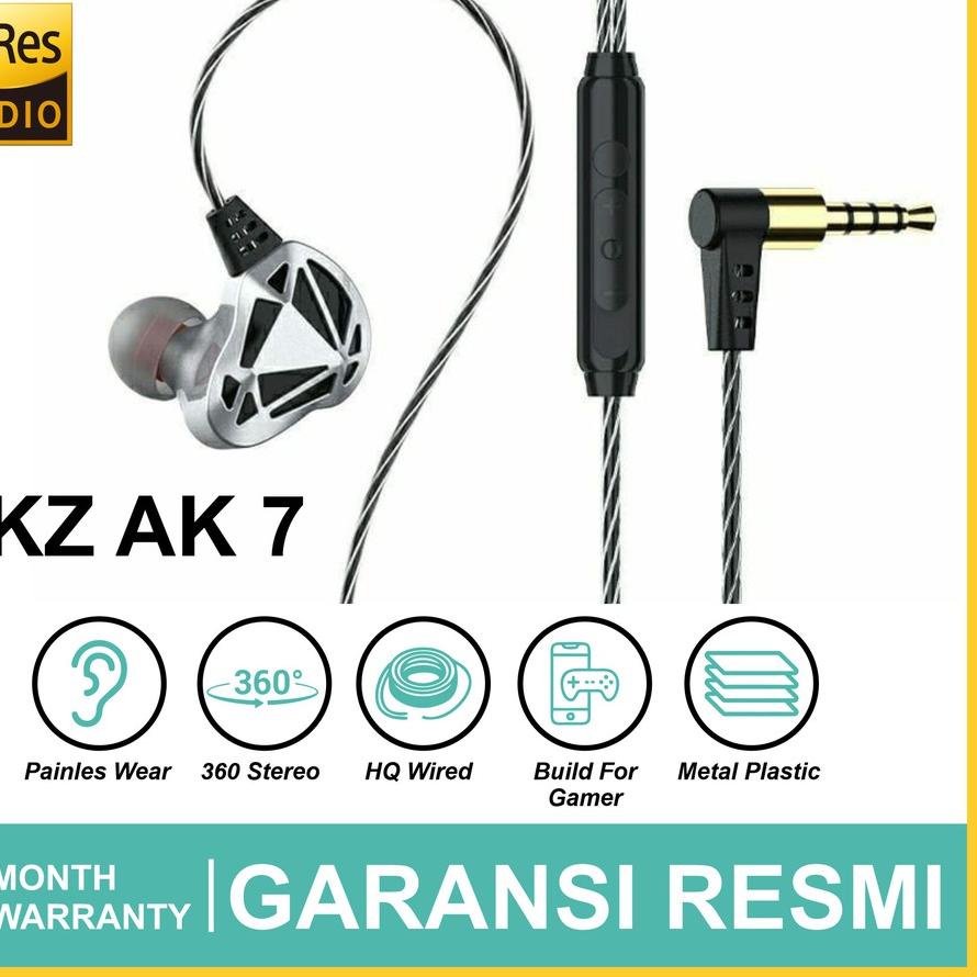➶ QKZ AK7 with Mic In Ear Earphone Gaming Heavy Bass Sports Headset ➻