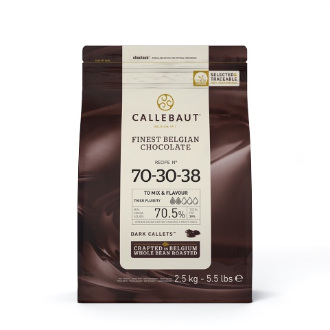 

CALLEBAUT DARK CALLETS 70-30-38 400 GR