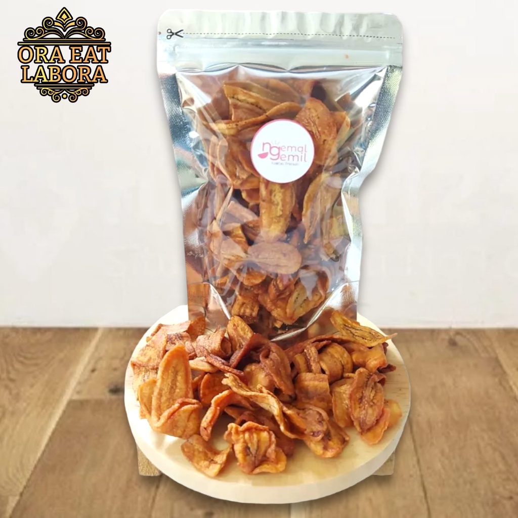 

Snack Kripik Pisang Sale Oven Rasa Asli Pisang Sale Original Homemade Kualitas Premium - Ora Eat Labora