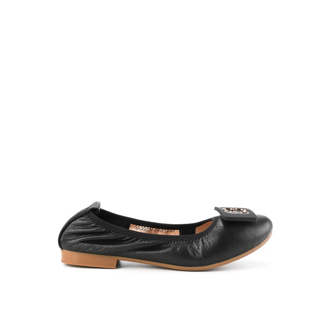 Sepatu Flat Andre Valentino Original Leather insole Moccasin Kuliah Elegant 100% Asli Ladies Shoes 2