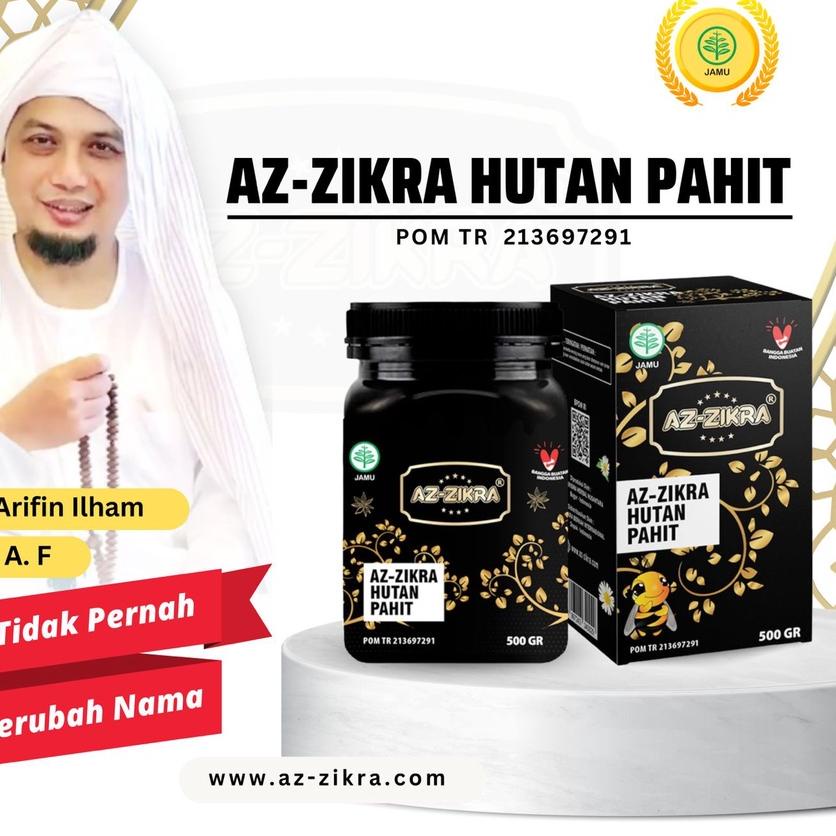 

✬ Hitam Azzikra Az-Zikra Hutan Hitam Pahit Asli 500 Gram Kemasan Baru ♬