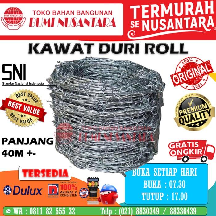 KAWAT DURI ANTI KARAT KAWAT SILET BWG 14
