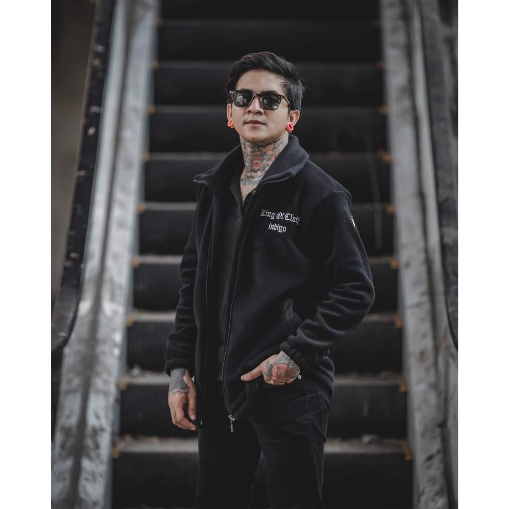 Jaket Sherpa terbaru kekinian Pria Wanita Original Indigo | Jacket Bulu Domba Polar Fleece Tebal Jak