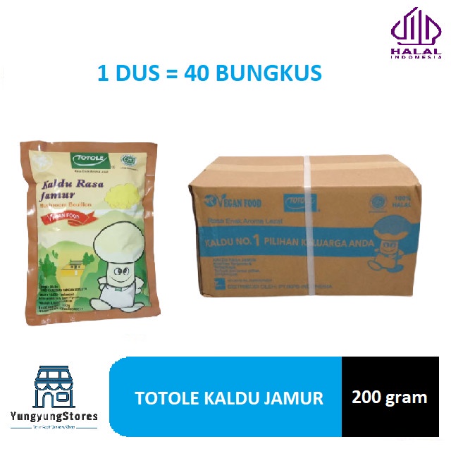 

[KARGO] Totole Kaldu Jamur DUS 80 / 200 / 400 gram