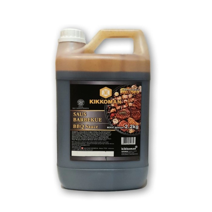 

[Saus/Dressing] SAUS BARBEQUE KIKKOMAN BBQ SAUCE 2L HALAL - BBQ