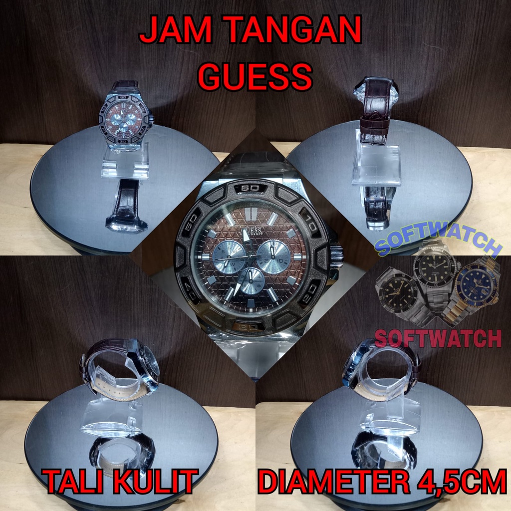 JAM TANGAN ARLOJI GUESS ASLI 100% ORIGINAL WANITA