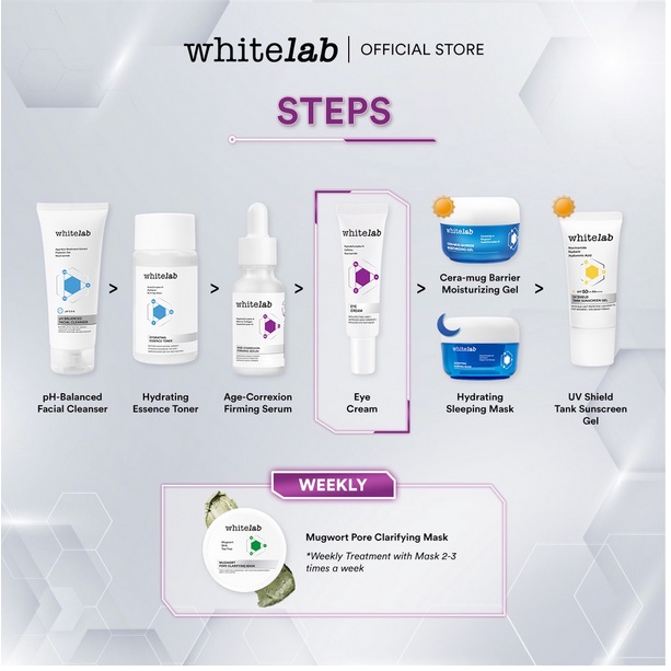 WHITELAB Eye Cream | ❤ jselectiv ❤ Krim Anti Mata Panda dan Kerutan WHITELAB - ORI✔️BPOM✔️COD✔️