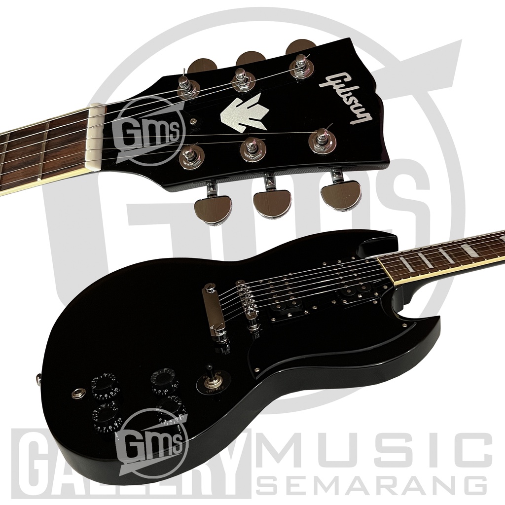 Gitar Elektrik Gibson SG Black Custom Standart