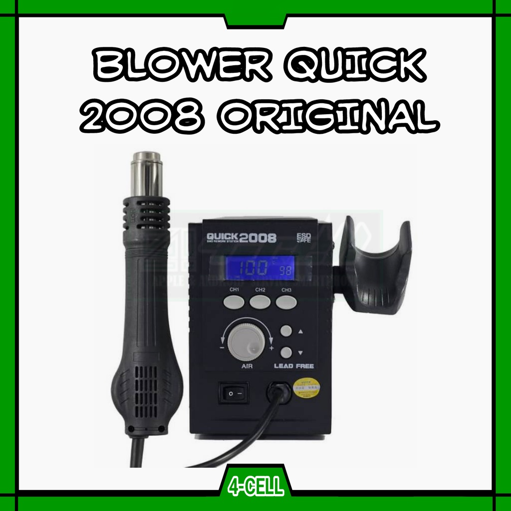 BLOWER QUICK 2008 ORIGINAL / SOLDER UAP / ALAT SERVIS SERVICE HP LENGKAP