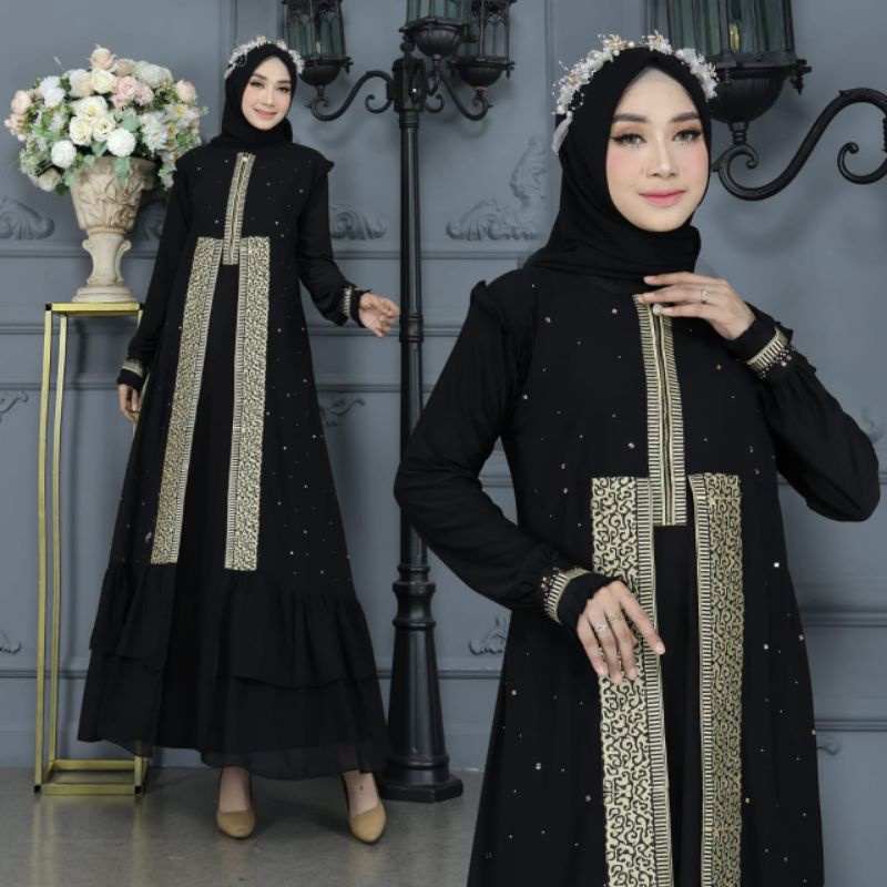 Gamis abaya terbaru 2023