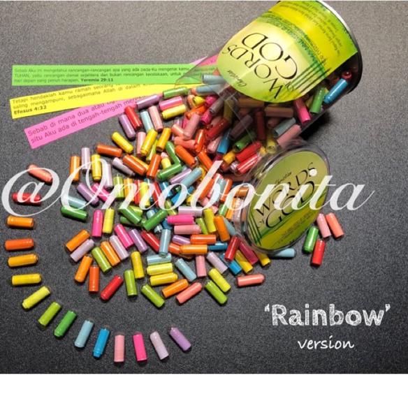 ❃ Words of God - 365 Ayat Alkitab Dalam Kapsul Seri Rainbow ✩
