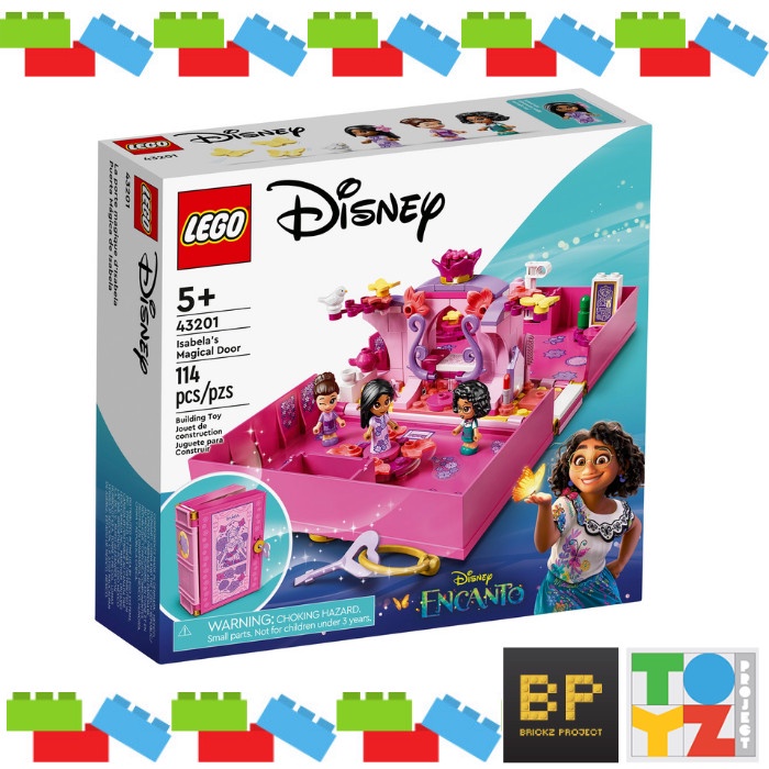 LEGO 43201 DISNEY ENCANTO ISABELS MAGICAL DOOR