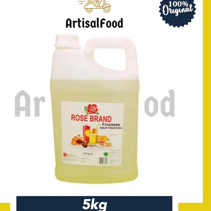 

➱ Gula Cair Rose Brand Rosebrand 5kg Fruktose Fruktosa Jerigen Botol 5 kg ⅍