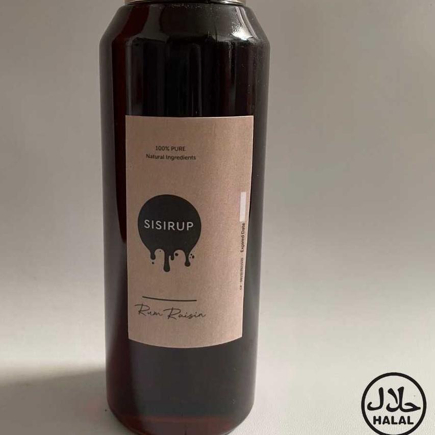 

➪ SISIRUP Rhum Raisin Sirup 1200 gram / Rum Raisin ✩
