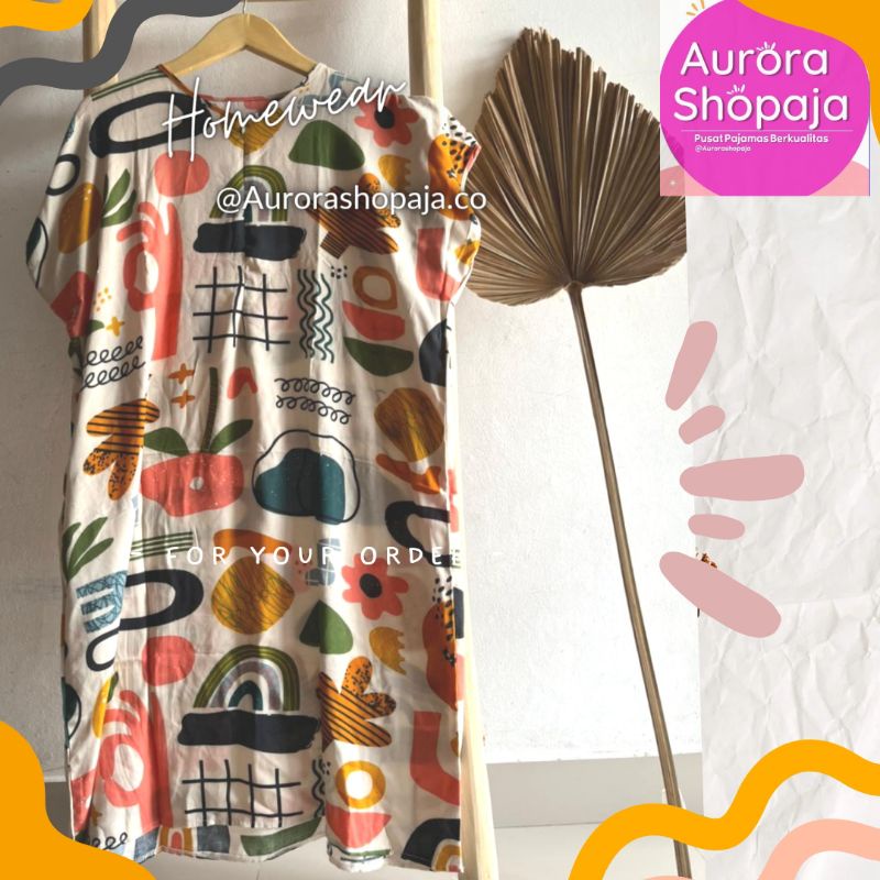 Daster dasteer Home Homey Dress Dres Homewear Busui Rayon Viscose Premium Panjang Long Semata Kaki P