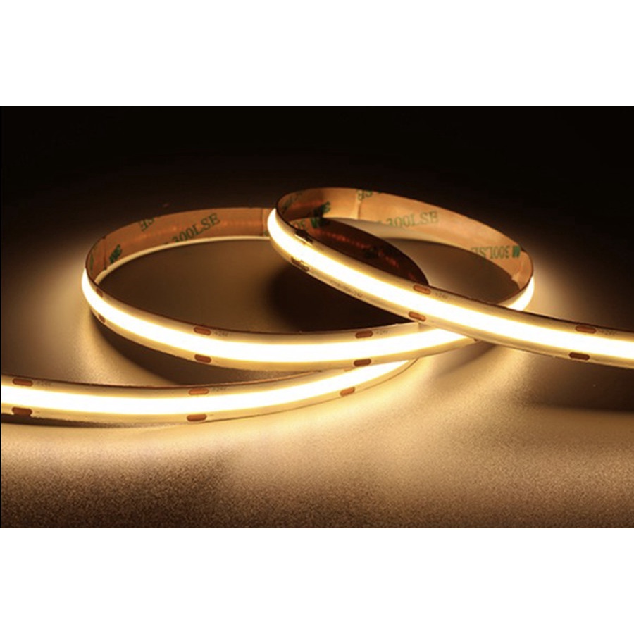 LED Strip COB 24V CRI 90 Flexible Dotless 3000k