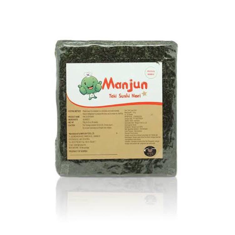 

℮ Nori Manjun @50 lbr TERMURAH Yaki Sushi Nori Rumput Laut HALAL ➾