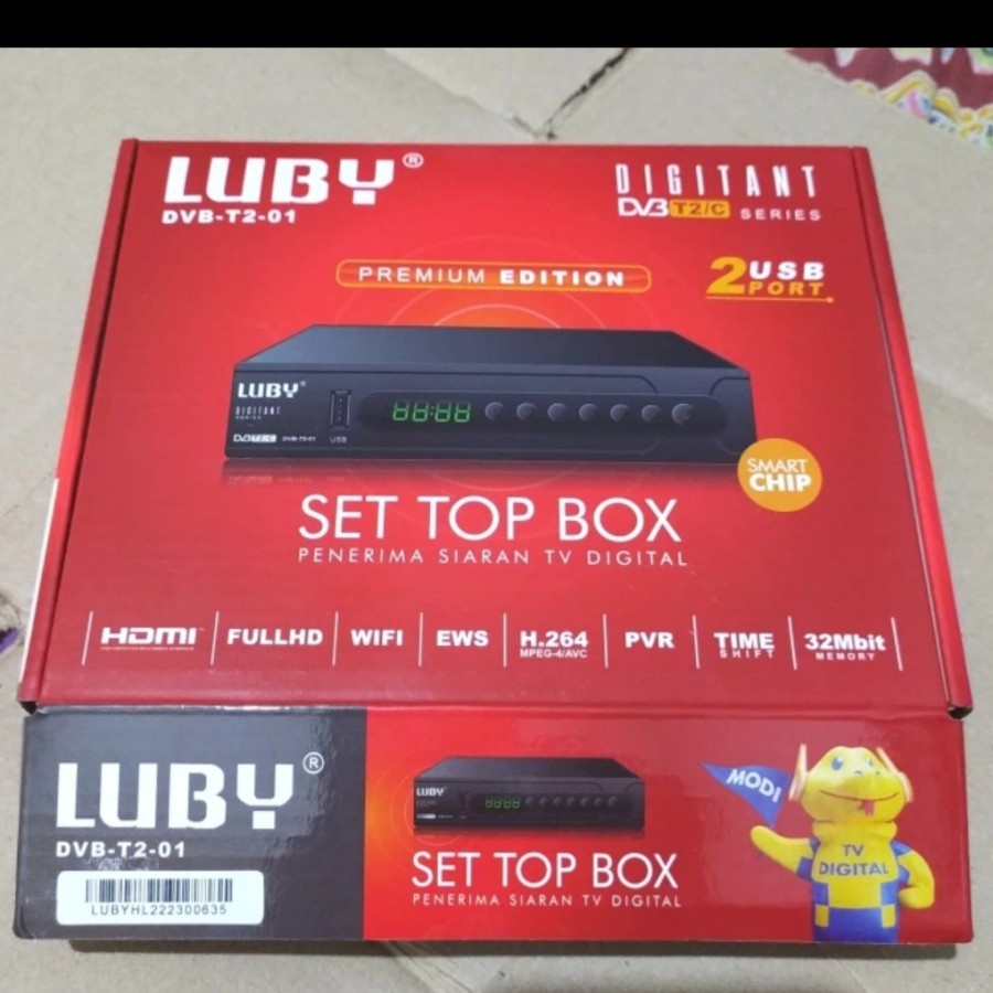 STB Set Top Box Digital Luby Dvb T2 Receiver Tv Box Full HD