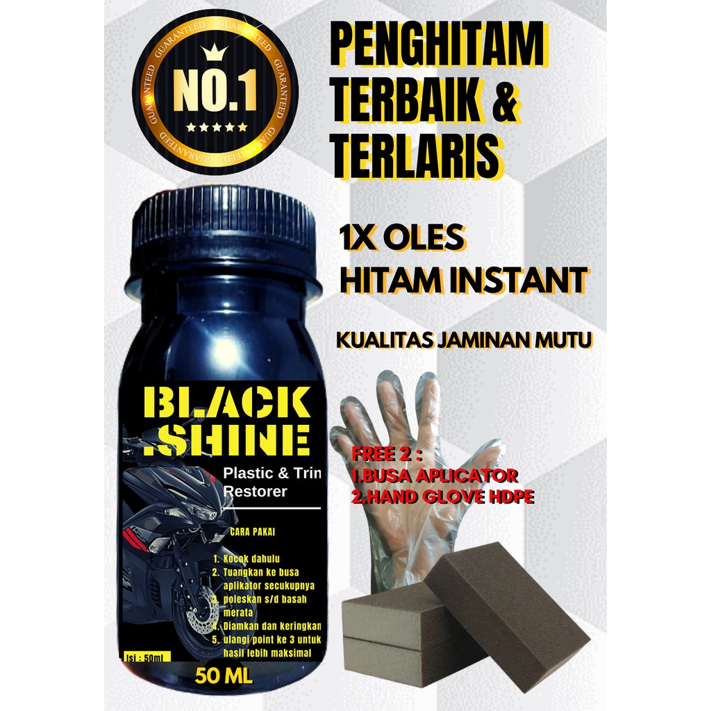 Black magic penghitam body motor permanent GROSIR
