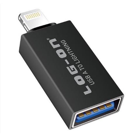 ITSTORE OTG IPHONE USB A TO LIGHTNING - CONNECTOR LOG ON LIGHTNING LO-OT10 KONEKTOR HP IPHONE