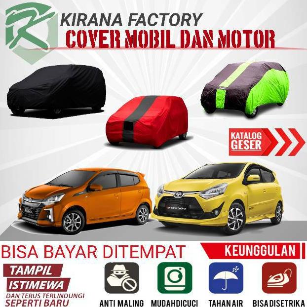 cover mobil TOYOTA AGYA  selimut mobil AGYA  sarung mobil AGYA