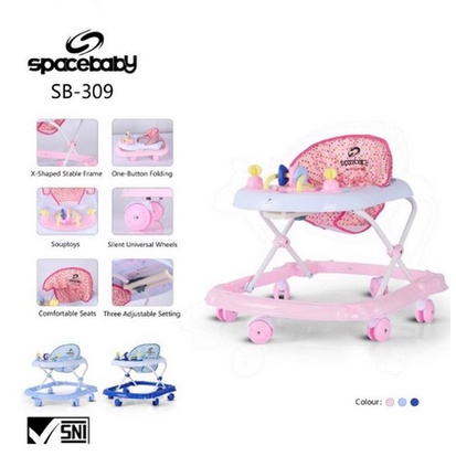 Baby walker Spacebaby SB 309