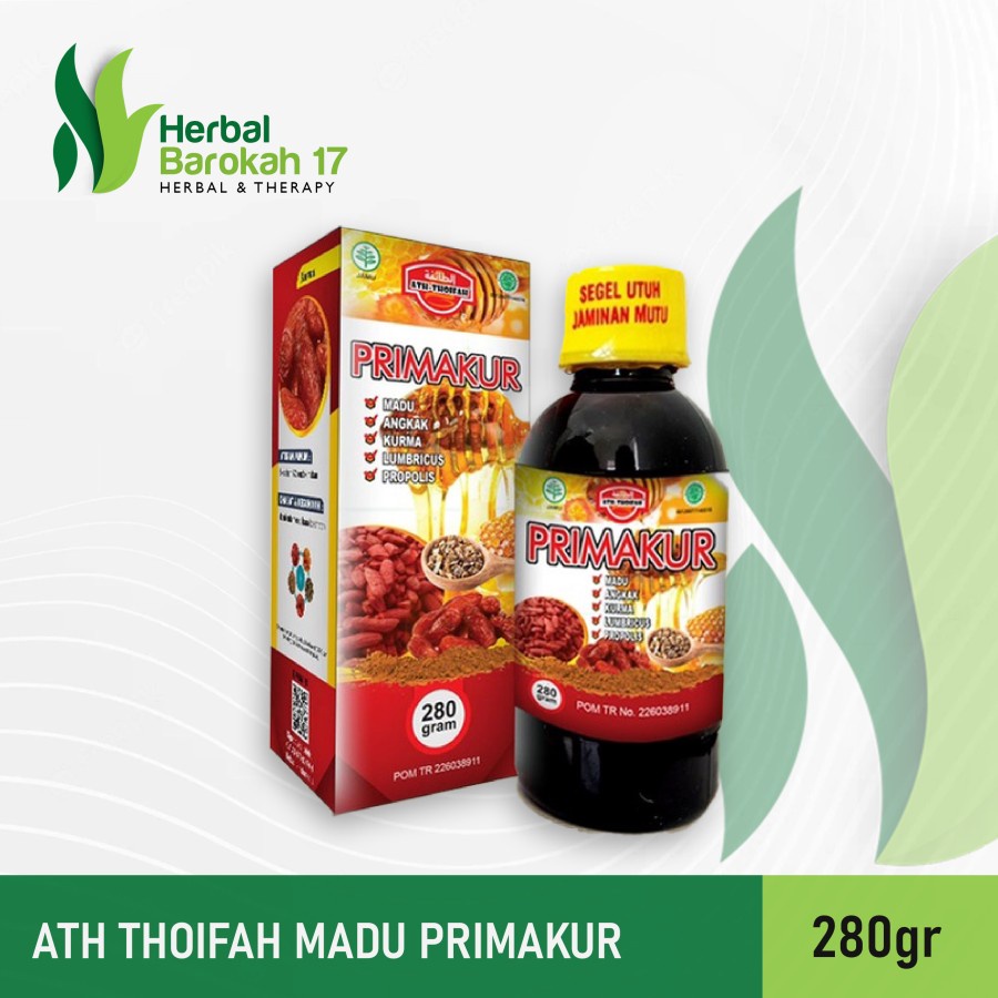 PRIMAKUR (ANGKUR) Madu Kurma Angkak Cacing Lumbricus Ath-Thoifah untuk Anak