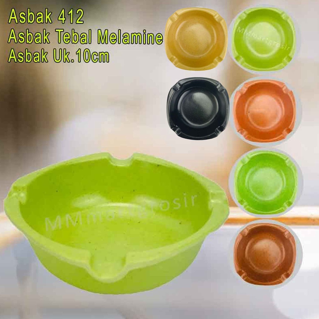 Asbak 412 / Asbak Melamine / Asbak Tebal / uk.10cm