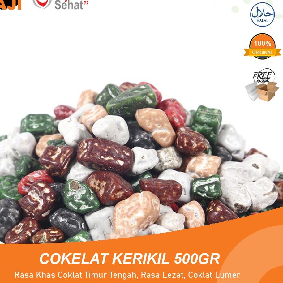 

✫ Original Arabian Food Cokelat Kerikil 500gr Khas Turki Kualitas Premium - COKELAT KERIKIL 500 GR ☋
