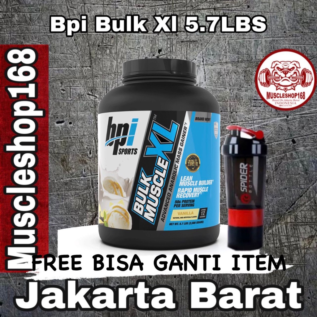 BPI Bulk XL Gainer BPI Bulk Muscle XL 5.7 lbs 10 Lbs