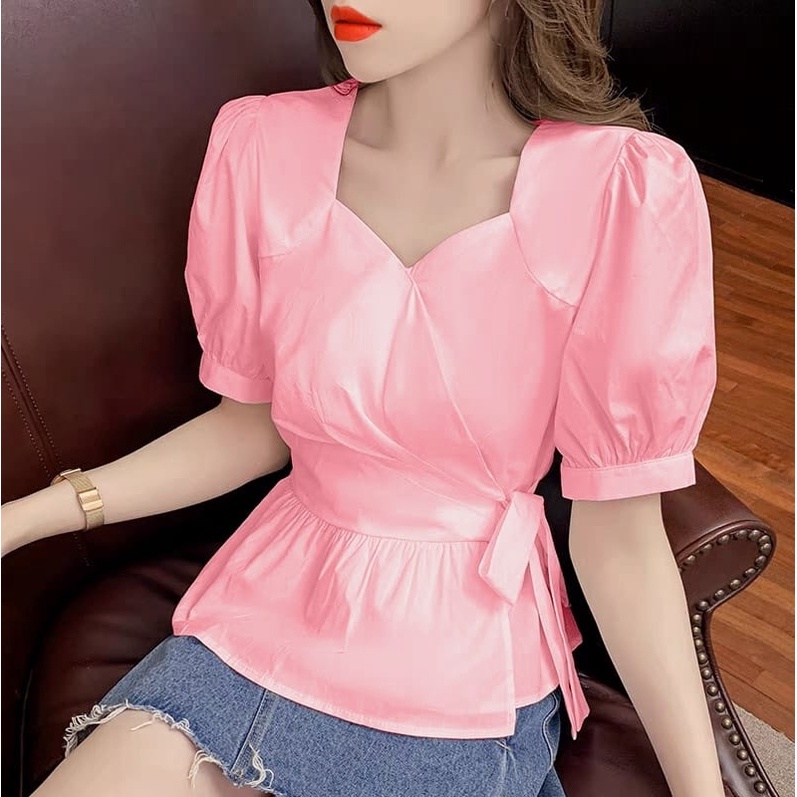 FWG - BLOUSE DETA / BLOUSE WANITA / ATASAN WANITA KEKINIAN / BLOUSE / BLOUSE KOREA STYLE / BAJU ATASAN