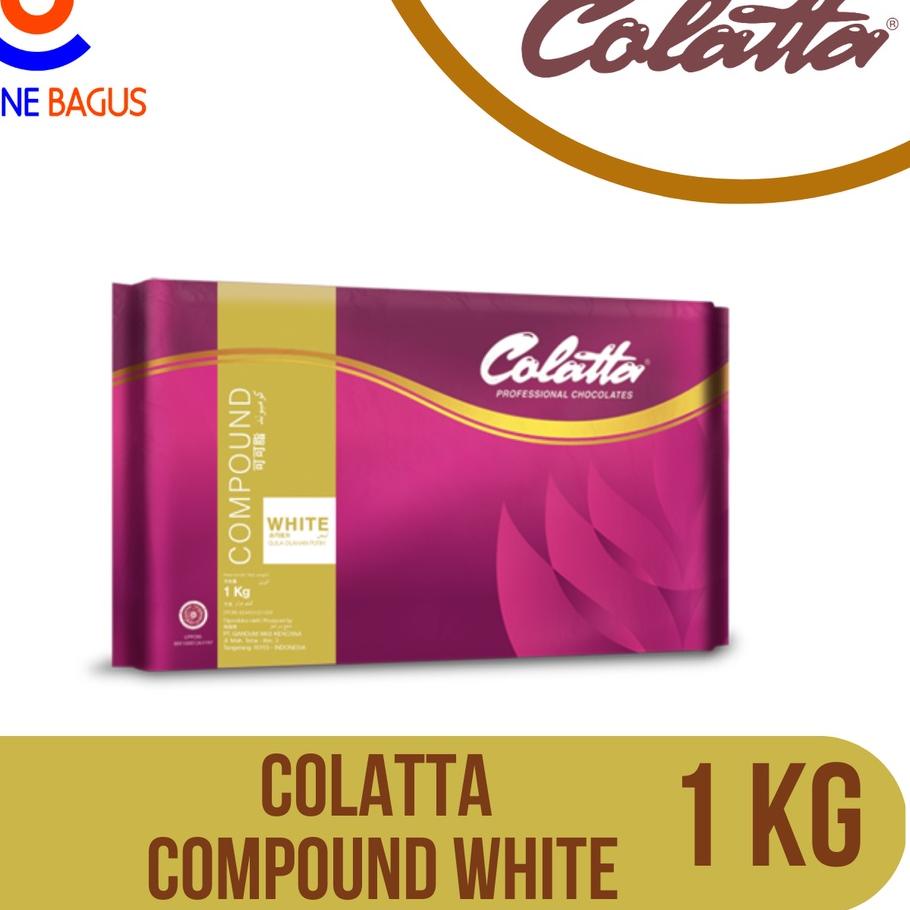 

➽ Coklat Batang - Colatta White Chocolate Compound 1kg ➹