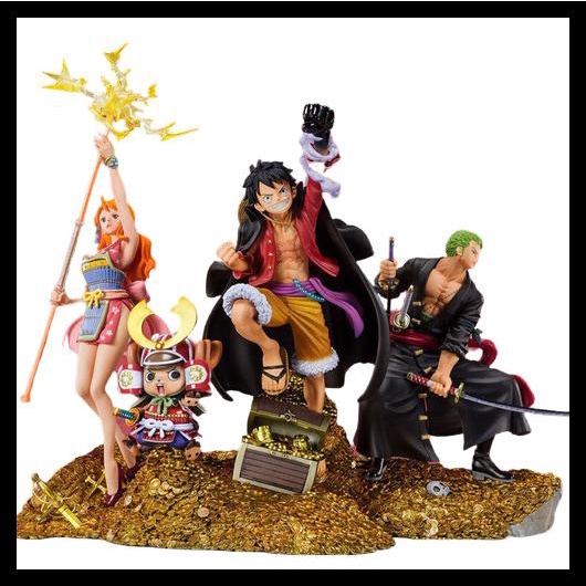 Luffy Zoro Nami Chopper Action Figure One Piece Figuarts Zero Wt100