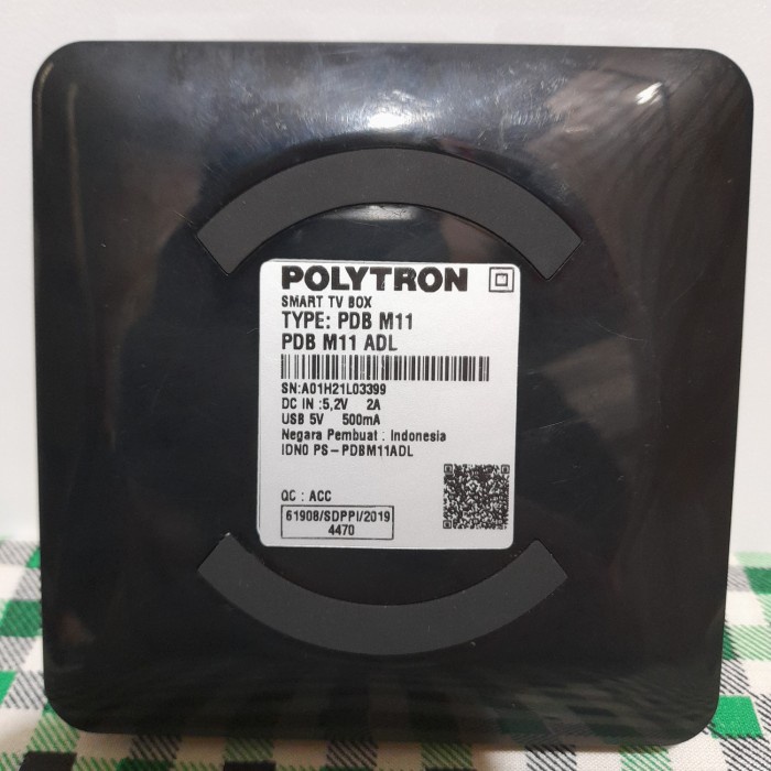 POLYTRON SMART TV BOX PDB M11 murah