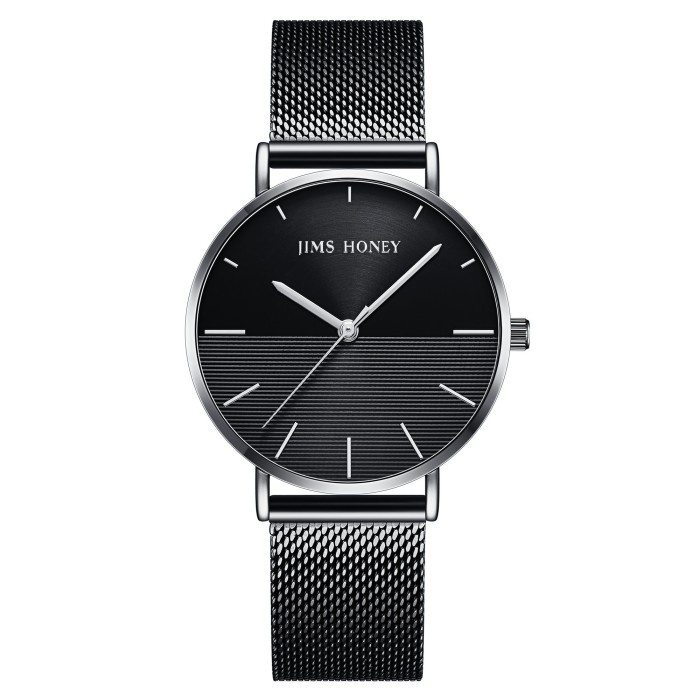 Jims Honey - Jam Tangan Wanita JHW 01 Jam Tangan Fashion Terbaru - Hitam K7S8