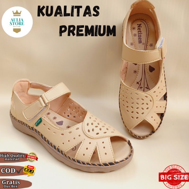 sepatu slip on wanita super premium Bigsize jumbo 41_45 kode btg 13