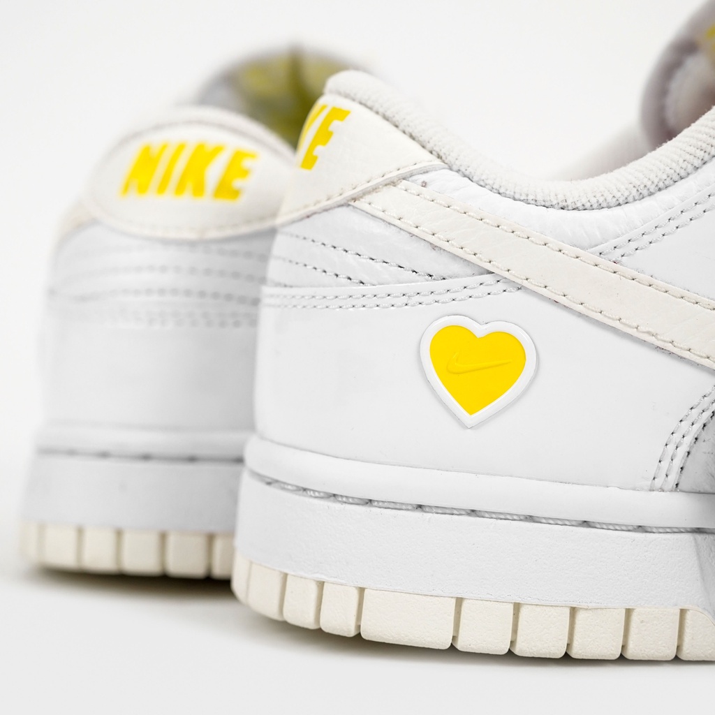 Dunk Low Valentine's Day Yellow Heart Womens