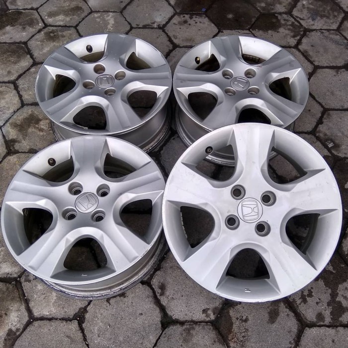 Velg Oem Second Jazz S Ring 15 Pcd 4x100 Silver