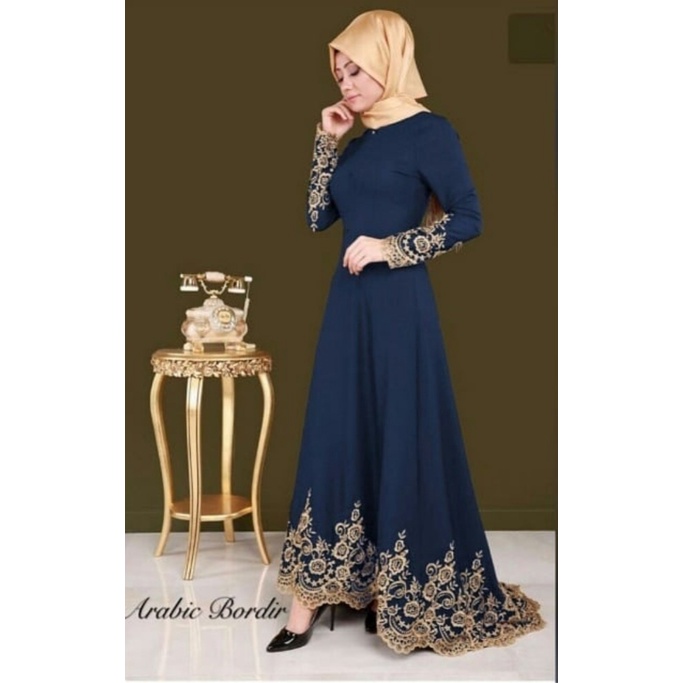 Arabix Maxi Turkey Maxy Turqi 2 Maxy Gamis Jumbo Jersey Motif Bordir xxxl Ld 130cm Arabian Abaya Gamis Lebaran Remaja Muslimah Terbaru Seragaman Pengajian Murah Dress Wanita Muslimah Syar'i Gamis Polos Tebal Premium Warna Hitam