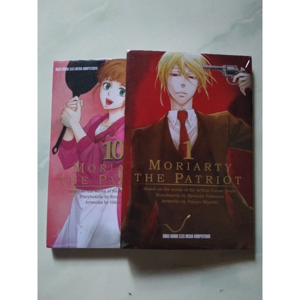 komik moriarty the patriot 1 , 10 segel