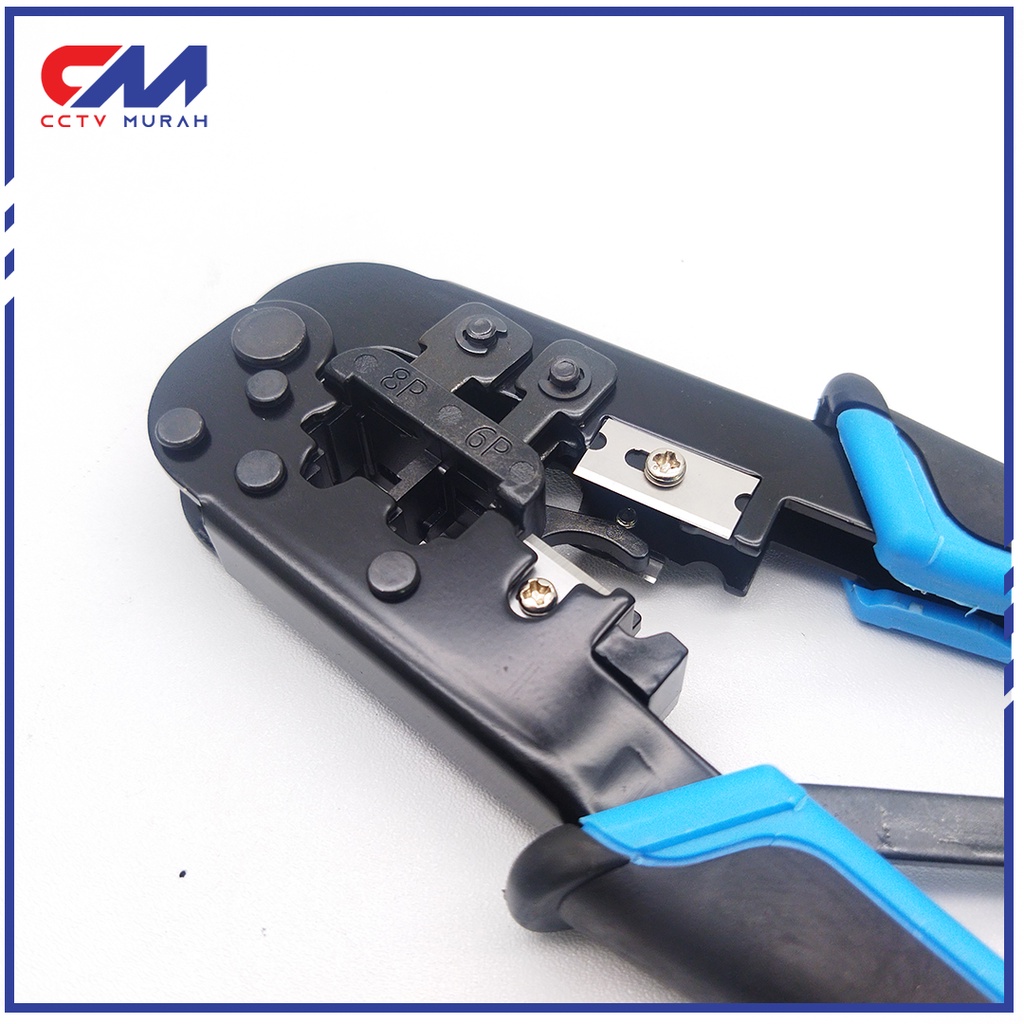 TANG CRIMPING RJ45 || Tools Crimping Rj45 Dual Modular TL-5684R