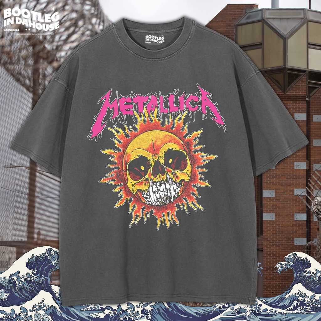 METALLICA Oversize T-shirt / Kaos Oversize METALLICA