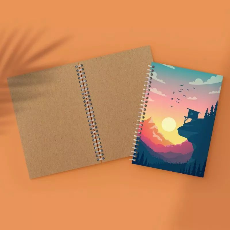 

NOTEBOOK & NOTEPAD A6/ BUKU KECIL I BUKU CATATAN A6 ISI 100 HALAMAN NOTEBOOK SPIRAL MINI ESTETIK