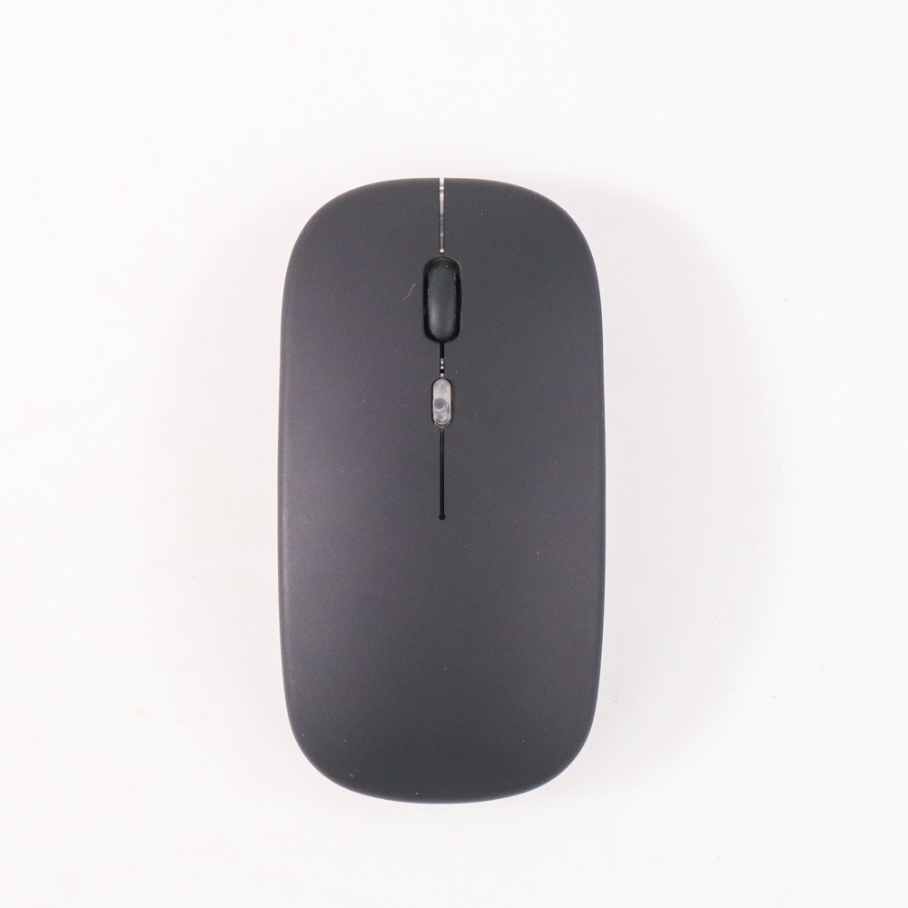 YINDIAO Super Slim Silent Optical Wireless Mouse USB Recharge 2.4 GHz - A2 - Black