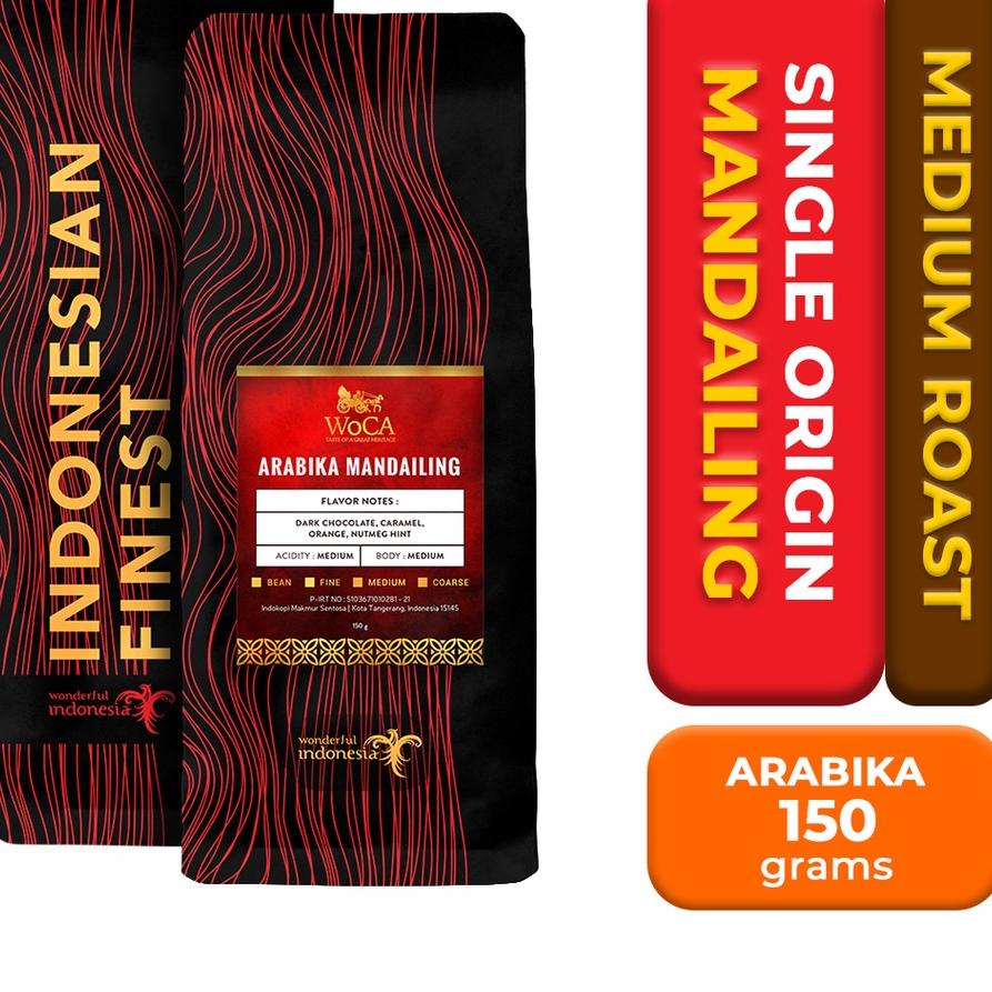 

♣ WoCA Arabika Mandailing 150 gram ←