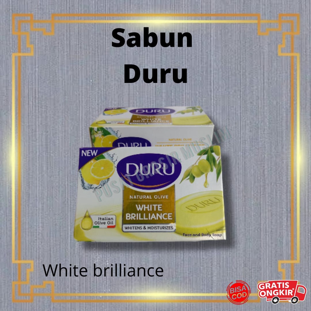 (ALL) Sabun Duru Blooming White Olive Oil,White Brilliance 90 gr &amp;Natural Olive Savon De Marseille 180g